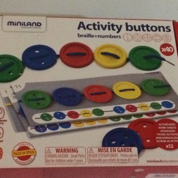 Activity Buttons- Miniland - Picture 3 of 6